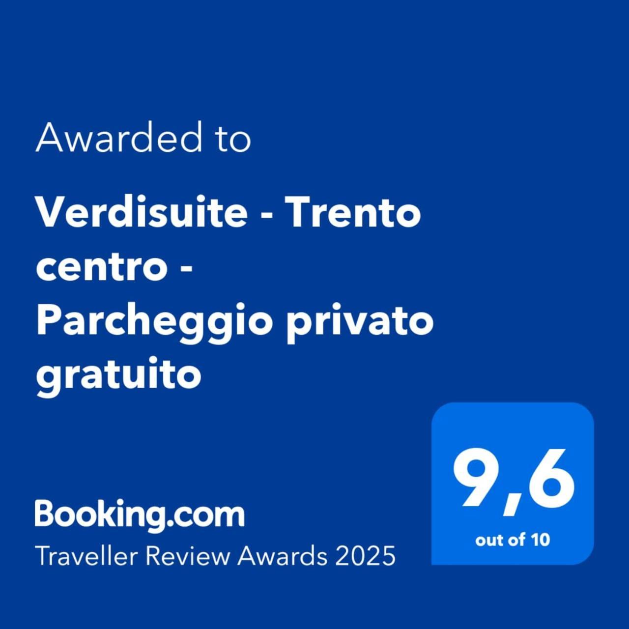 Verdisuite - Trento Centro - Parcheggio Privato Gratuito المظهر الخارجي الصورة